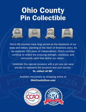 Ohio County Pin Collectible